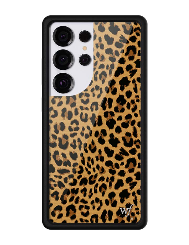 Wildflower Galaxy S25 case Ultra Meow Leopard Cute