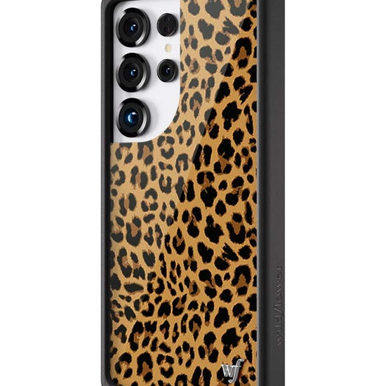 Wildflower Galaxy S25 case Ultra Meow Leopard Cute