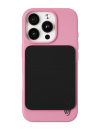 Wildflower iPhone Black MagSafe Wallet Black