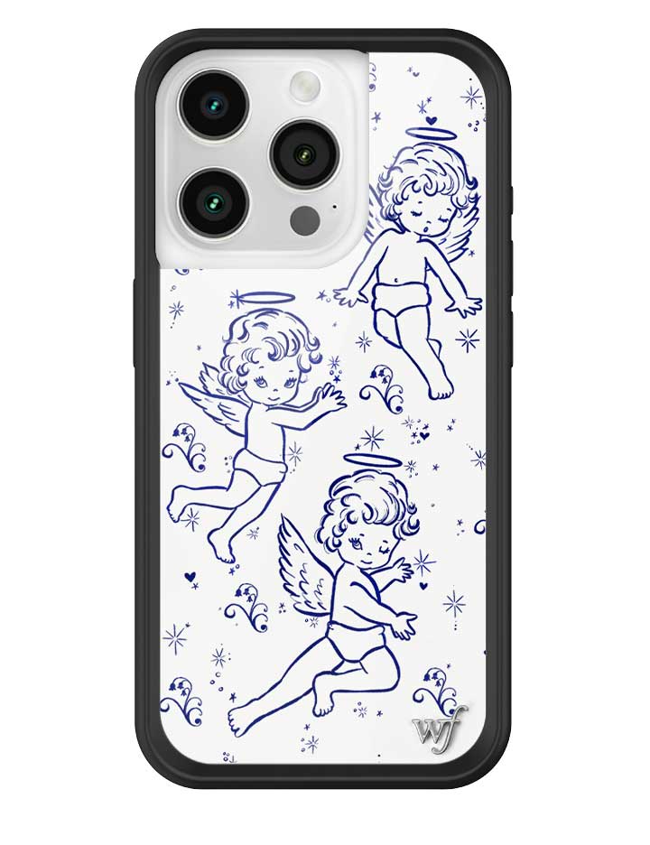 Wildflower MagSafe iPhone case 15 Pro Cherubs