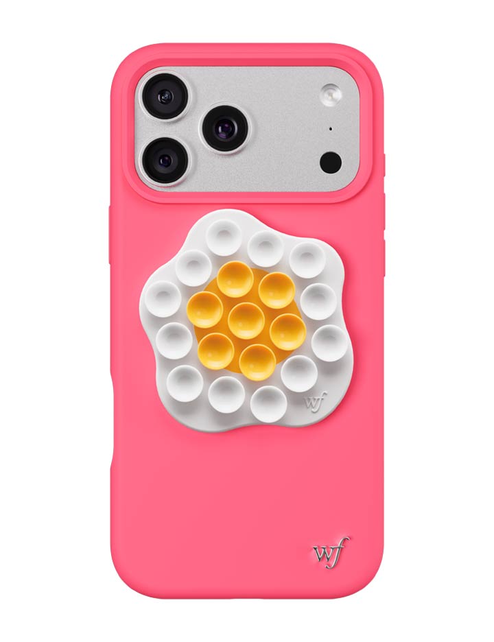 Wildflower MagSafe Egg Selfie Stickeez White Yellow Cute