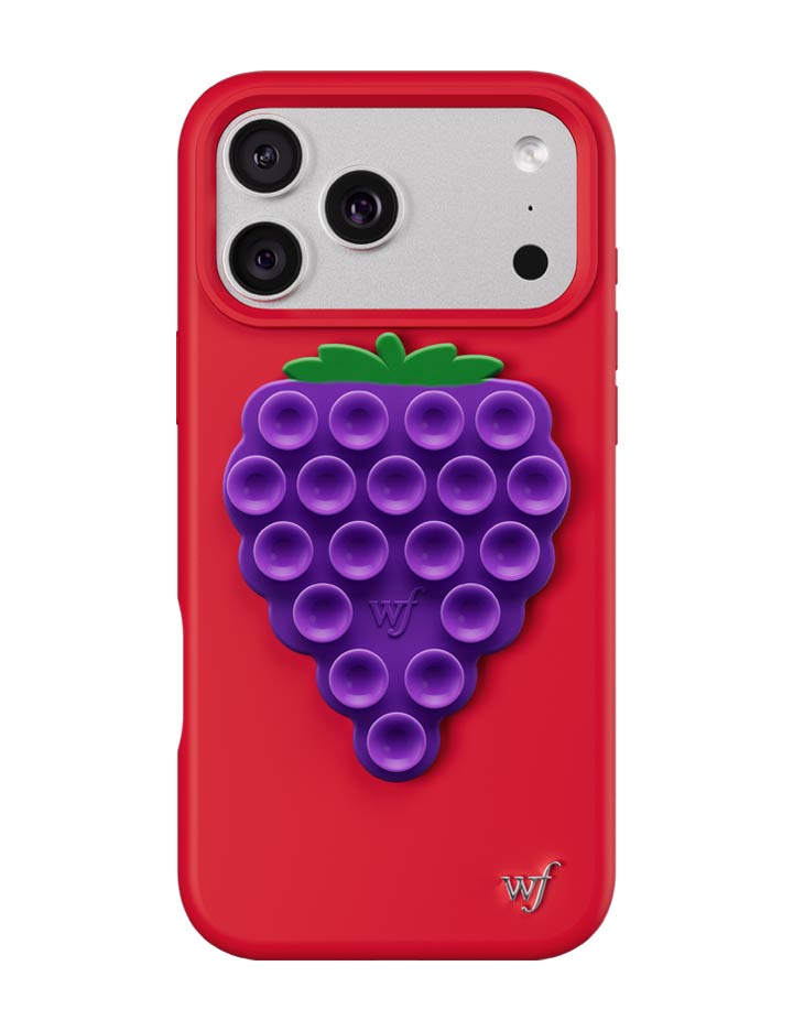 Wildflower MagSafe Grape Selfie Stickeez Purple Cute