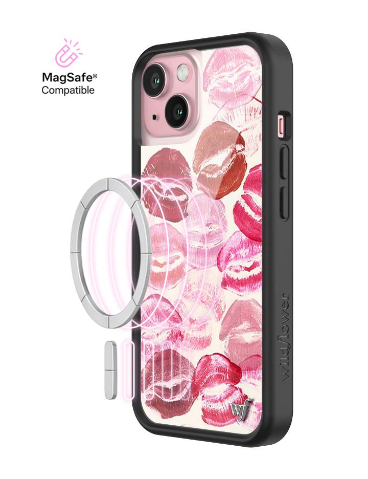 Wildflower MagSafe iPhone case 15 Kensington Pink Cute