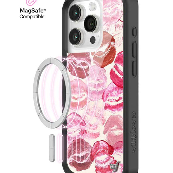 Wildflower MagSafe iPhone case 15 Pro Kensington Pink Cute