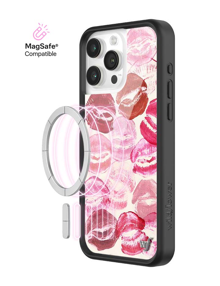 Wildflower MagSafe iPhone case 15 Pro Max Kensington Pink Cute
