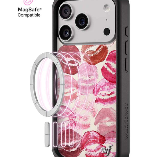 Wildflower MagSafe iPhone case 17 Pro Kensington Pink Cute