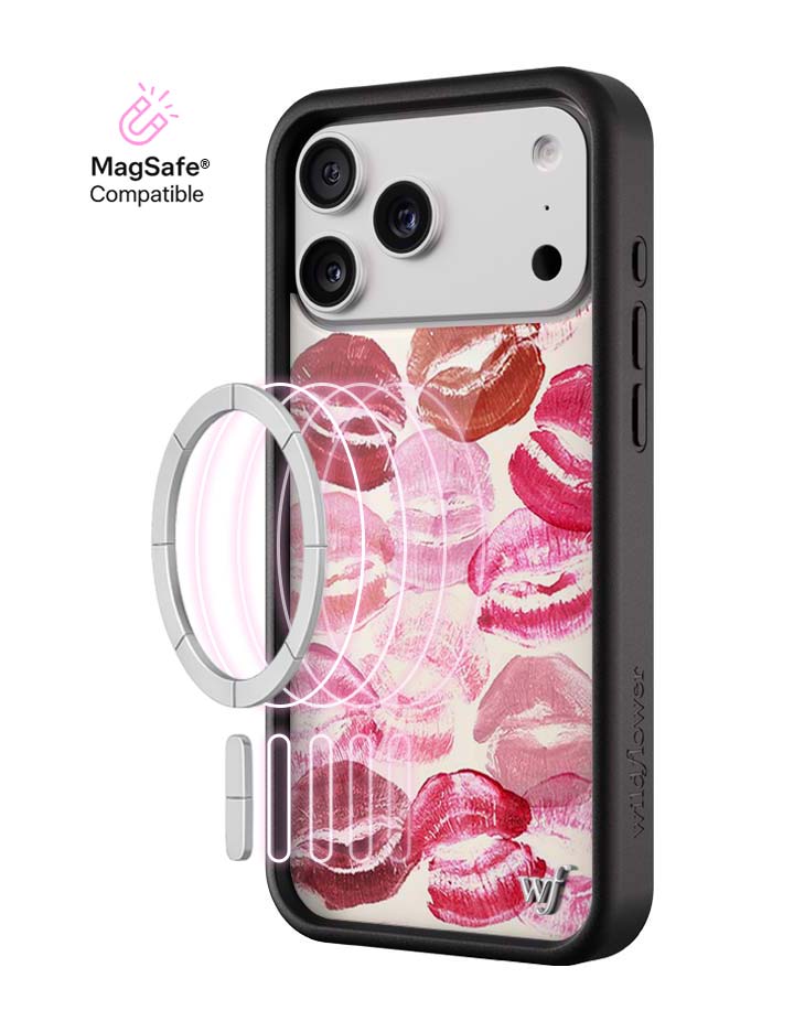Wildflower MagSafe iPhone case 18 Pro Max Kensington Pink Cute