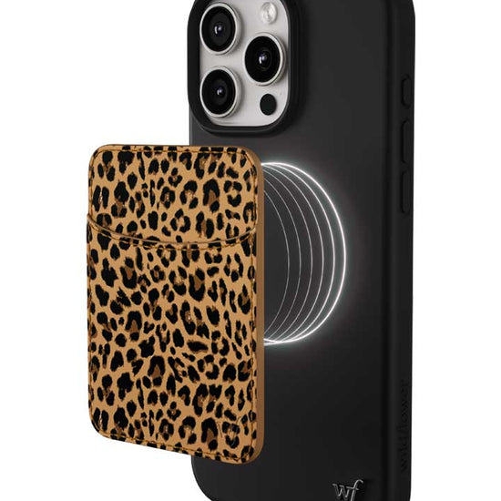 Wildflower iPhone Leopard MagSafe Wallet Leopard