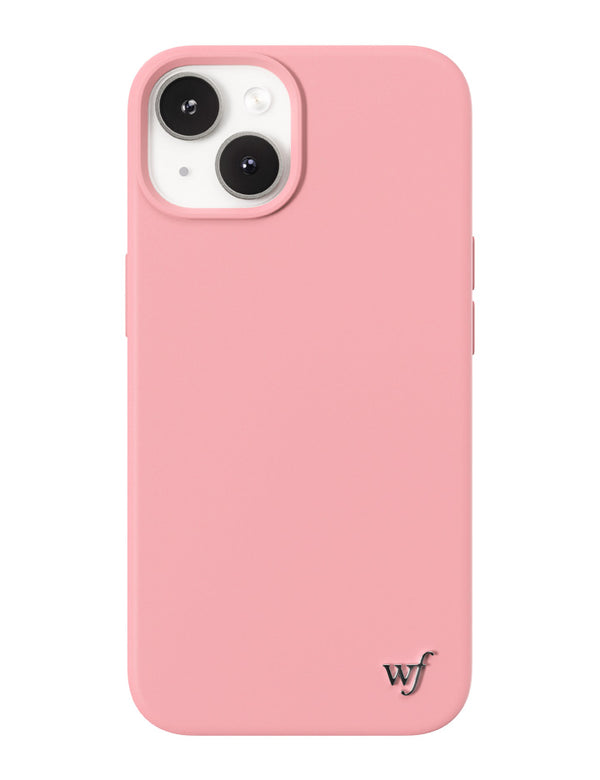 Wildflower iPhone case 13 Pink MagSafe Sleek Pink