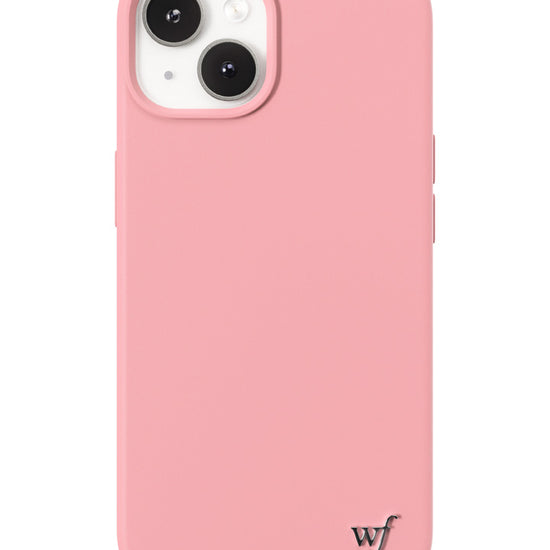 Wildflower iPhone case 14 Pink MagSafe Sleek Pink