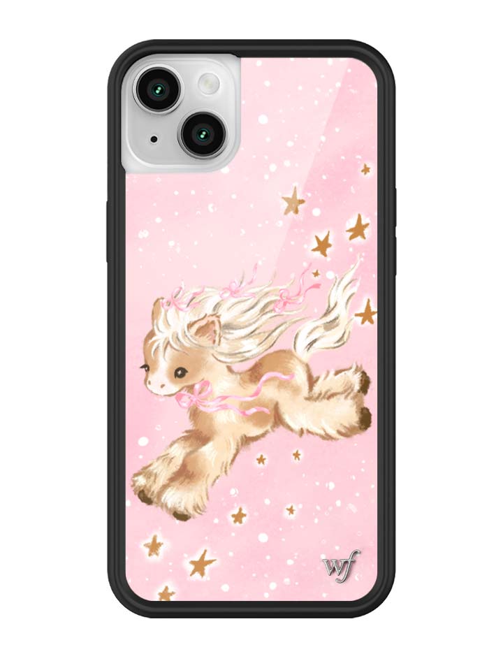 Wildflower iPhone MagSafe case 14 Pony Dreams Pink Cute