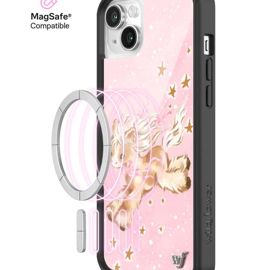 Wildflower MagSafe iPhone case 14 Pony Dreams Pink Cute