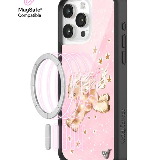 Wildflower MagSafe iPhone case 15 Pro Max Pony Dreams Pink Cute