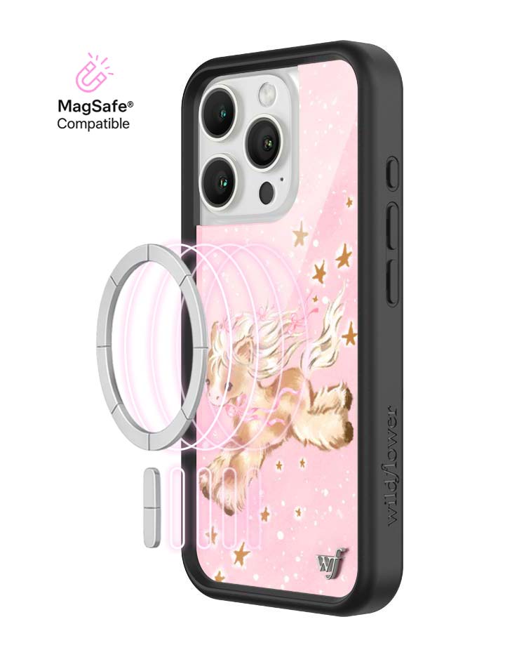 Wildflower MagSafe iPhone case 16 Pro Pony Dreams Pink Cute