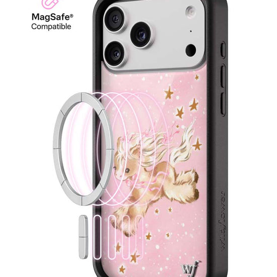 Wildflower MagSafe iPhone case 17 Pro Max Pony Dreams Pink Cute