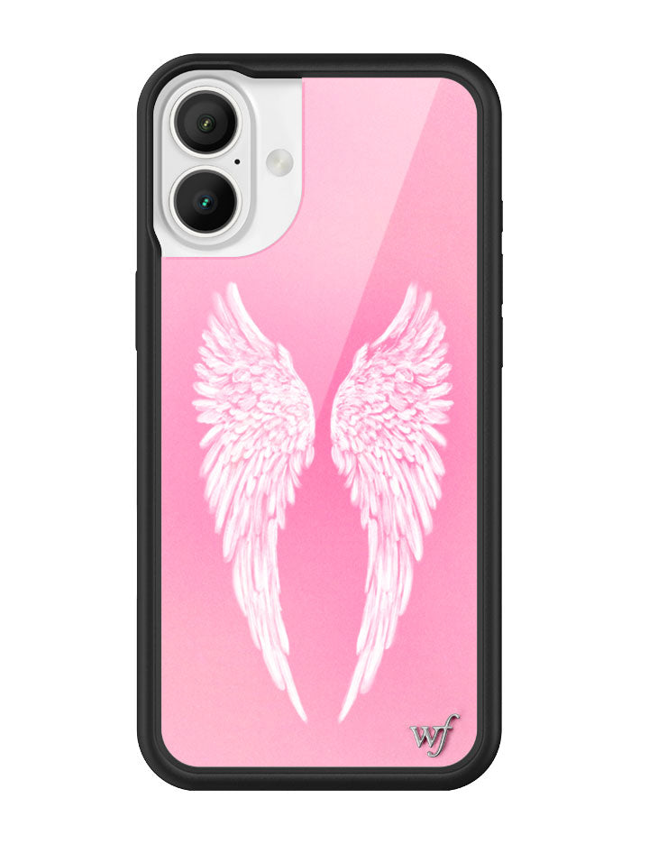 Wildflower iPhone MagSafe case 16 Plus Angel Baby Pink Cute