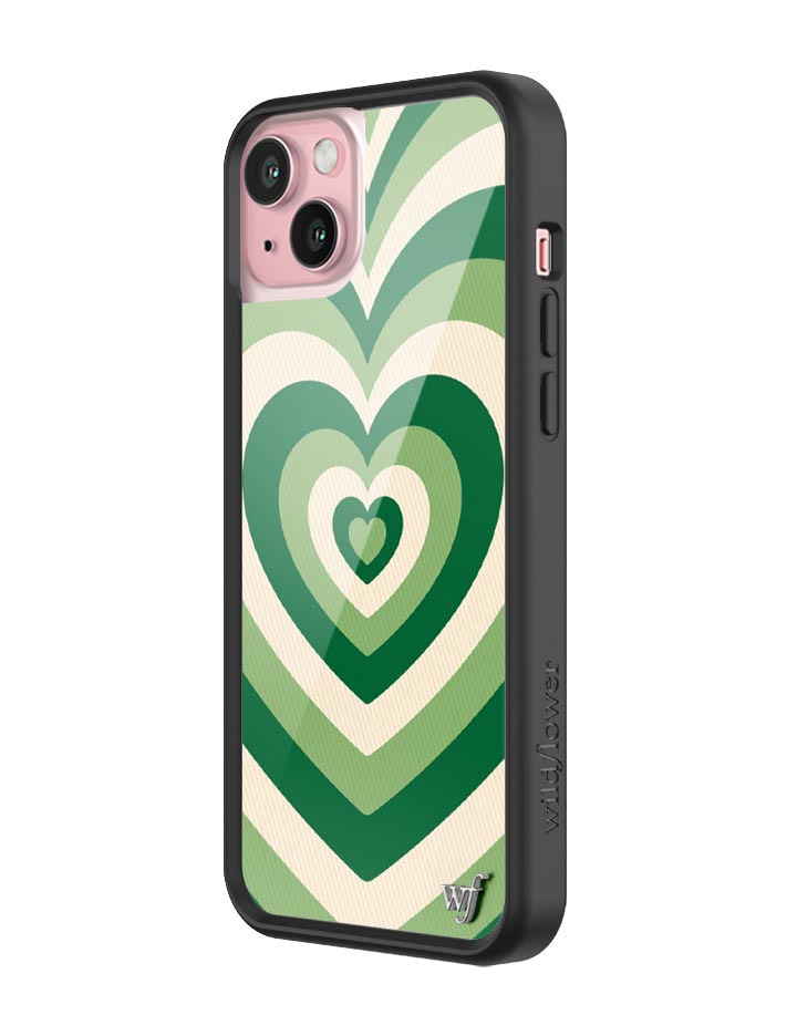 Wildflower Matcha Love iPhone 15 Plus Case