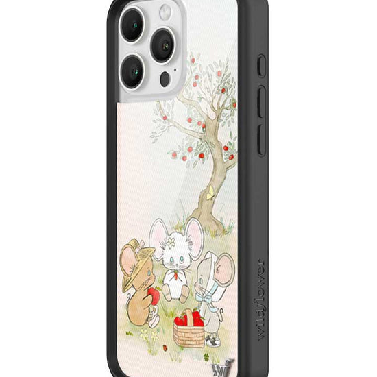 Wildflower iPhone case 16 Pro Max Mice Friends Animals Cute