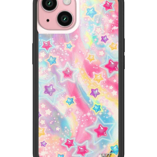 Wildflower iPhone case 15 Miranda Rae Pink Hair