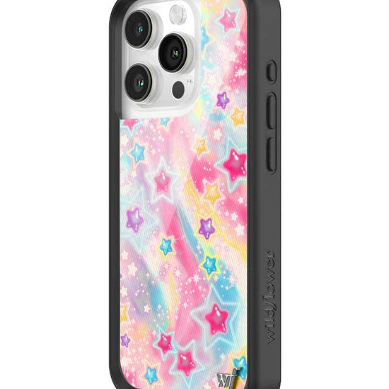 Wildflower iPhone case 15 Pro Miranda Rae Pink Hair