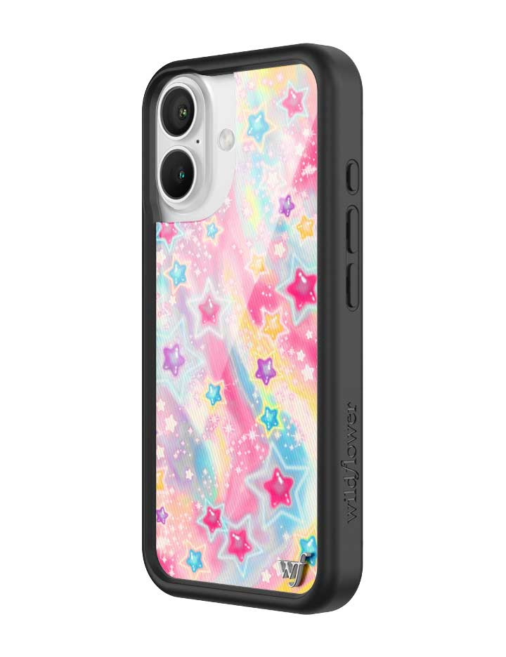 Wildflower iPhone case 16 Miranda Rae Pink Hair