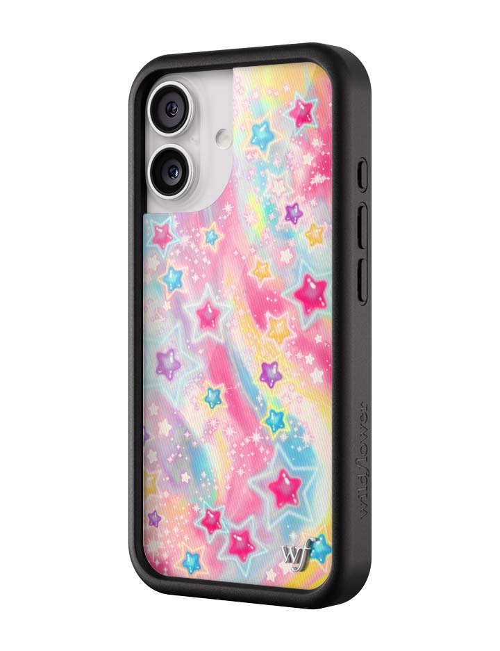 Wildflower iPhone case 17 Miranda Rae Pink Hair