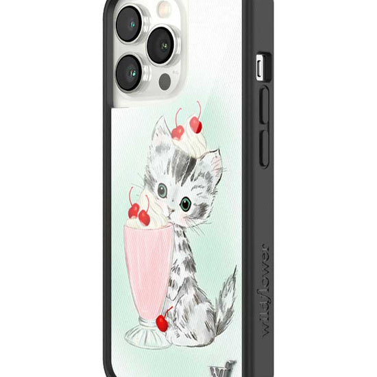 Wildflower iPhone case 13 Pro Kitty Shake Cats Cute