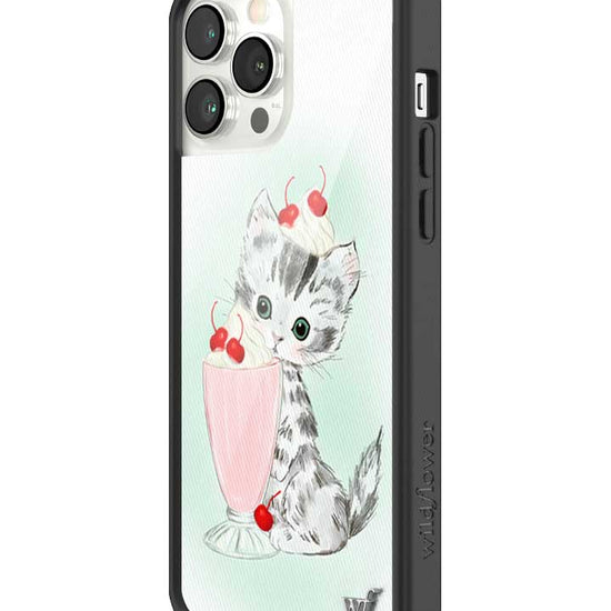 Wildflower iPhone case 13 Pro Max Kitty Shake Cats Cute