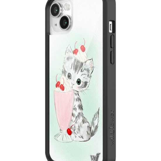 Wildflower iPhone case 14 Kitty Shake Cats Cute