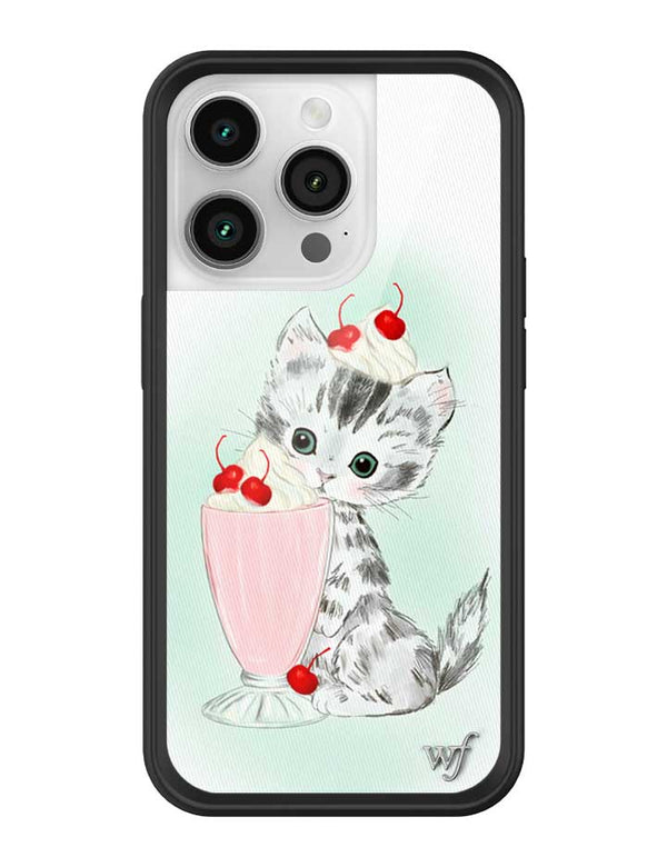 Wildflower iPhone case 14 Pro Kitty Shake Cats Cute