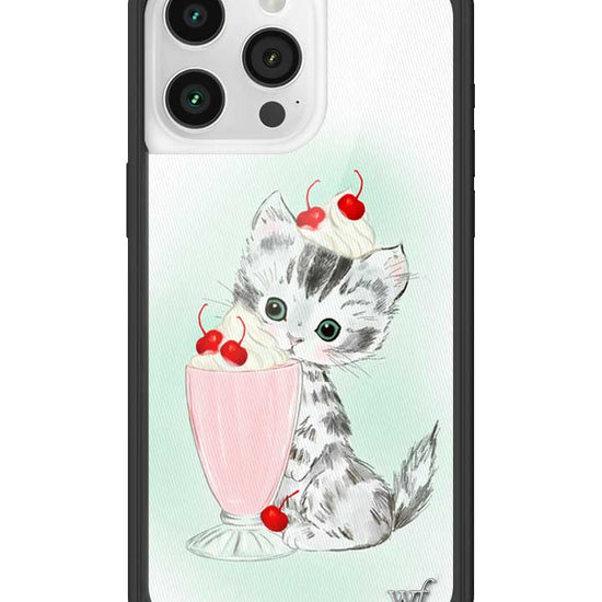 Wildflower iPhone case 15 Pro Max Kitty Shake Cats Cute