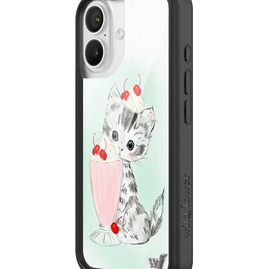 Wildflower iPhone case 16 Kitty Shake Cats Cute