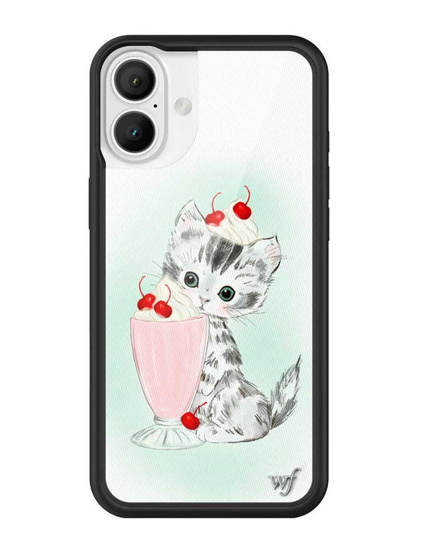 Wildflower iPhone case 16 Plus Kitty Shake Cats Cute