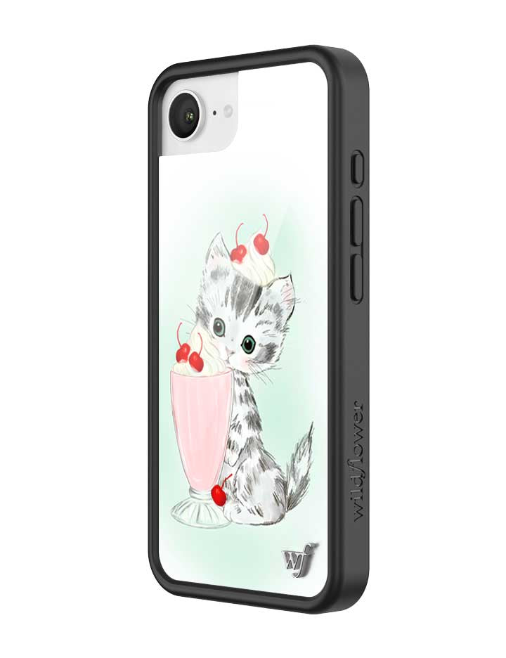 Wildflower iPhone case 16e Kitty Shake Cats Cute