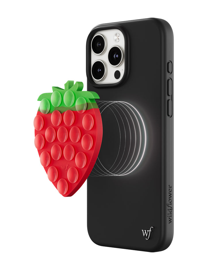 Magsafe Strawberry Stickeez – Wildflower Cases Magsafe Strawberry Stickeez – Wildflower Cases