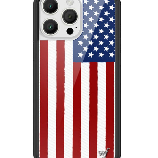 Wildflower American Flag iPhone 16 Pro Max Case