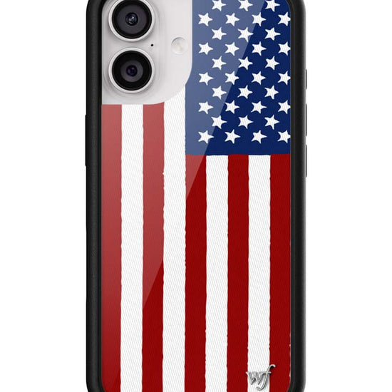Wildflower American Flag iPhone 17 Case