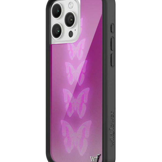 Neon Butterfly iPhone 16 Pro Max Case – Wildflower Cases Neon Butterfly iPhone 16 Pro Max Case – Wildflower Cases