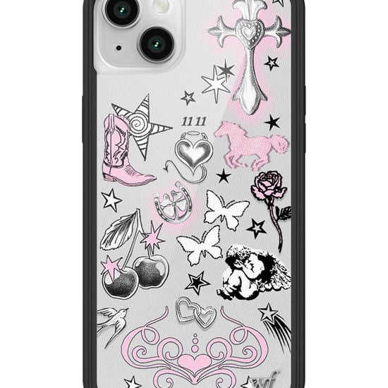 wildflower nessa barrett iphone 14 case