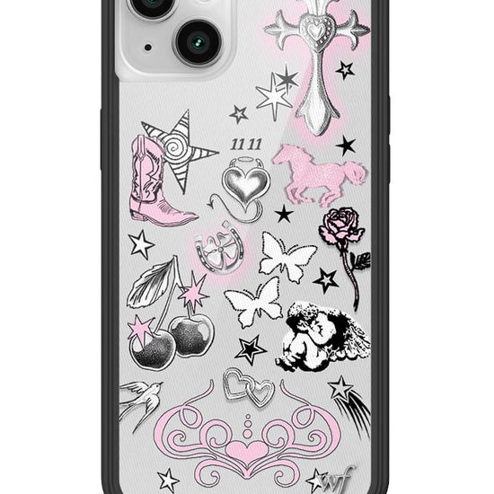 wildflower nessa barrett iphone 14plus case