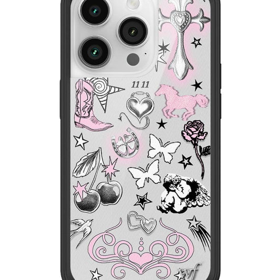 wildflower nessa barrett iphone 14pro case