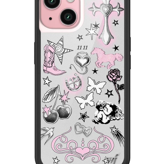 wildflower nessa barrett iphone 15 case