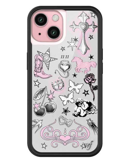 wildflower nessa barrett iphone 15 case