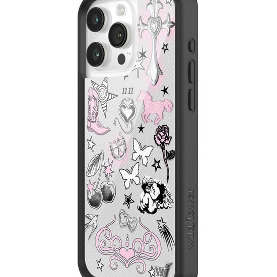 Wildflower Nessa Barrett iPhone 15 Pro Max Case