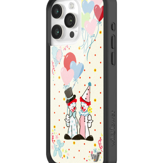Wildflower iPhone case 15 Pro Max Nick Sturniolo Clown Red Cute