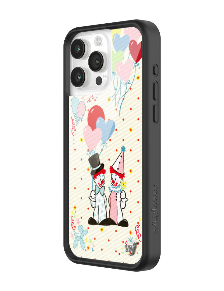 Wildflower iPhone case 15 Pro Max Nick Sturniolo Clown Red Cute