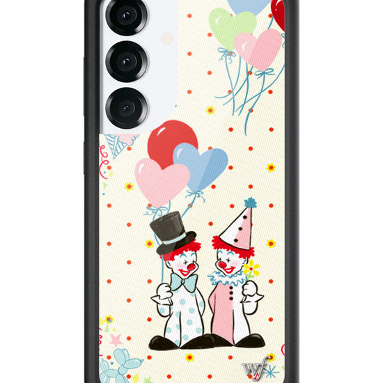 Wildflower Galaxy S25 case Nick Sturniolo Clown Red Cute