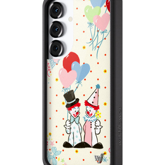 Wildflower Galaxy S25 case Nick Sturniolo Clown Red Cute