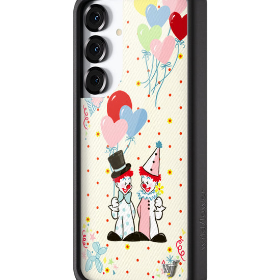 Wildflower Galaxy S25 case Plus Nick Sturniolo Clown Red Cute