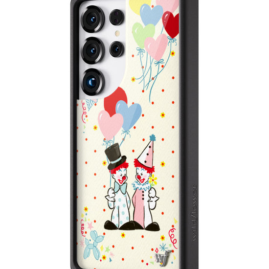 Wildflower Galaxy S25 case Ultra Nick Sturniolo Clown Red Cute
